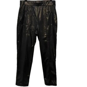 H by Halston women's faux leather pants